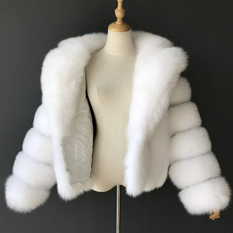 PIKADINGNIS Winter Thicken Mink Coats Women Fashion Turndown