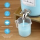 thumbnail image 2 of Dispensador de detergente para ropa, vidrio, 3.1 L, paquete de 2 unidades con soporte CYYKDA, 2 of 8