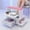 White+Pink, variant on Advwin Pedicure Foot Rest with Storage, PU Cushion, Pull-Out Tray & Locking Wheels, Professional Mobile Pedicure Cart Foot Bath Trolley for Salon, Nail Tech, Massage & Home Use, White