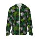 thumbnail image 1 of Balery Tropical Leaves1 Sudadera ligera de manga larga con capucha y protección solar UPF 50+ para hombre y mujer, ideal para pesca y running-Small, 1 of 7