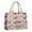 Dachshund And Flower, variant on Large Capacity Tote Bag,Dachshund and Flower Handbag Fashion Luxury Tote Bag,15.7"x13"x 5.1" Inches,Laptop Compatible