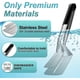 thumbnail image 2 of Stainless Steel BBQ Spatula Tongs for Grilling, Flipping Burgers, Steak, Pizza Dual-Sided Heat-Resistant Kitchen Utensil, 2 of 5