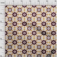 thumbnail image 2 of oneOone Cotton Flex Maroon Fabric Geometric Block Sewing Craft Projects Fabric Prints By Yard 40 Inch Wide, 2 of 4