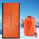 thumbnail image 2 of FLhrweasw Saco Dormir Emergencia Térmico Impermeable Saco Vivac Manta Supervivencia (Amarillo B), 2 of 5