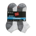 thumbnail image 2 of Hanes Men's X-Temp Cushioned with Arch & Vent Low Cut Socks, 12 Pack, 2 of 5