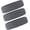 Grey-3pcs, variant on Miaocao 3 Pack Men & Women Sweatband Headband Terry Cloth Moisture Wicking for Sports Tennis Gym Work Out
