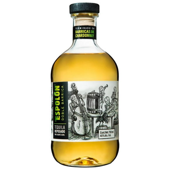 Pack de 12 Tequila Espolon Reposado Barrica Chardonnay 750 ml