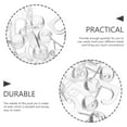 thumbnail image 5 of COMPUKAS 50Pcs Decorative Push Pins Transparent Plastic Easy to Insert for Home Use, 5 of 5