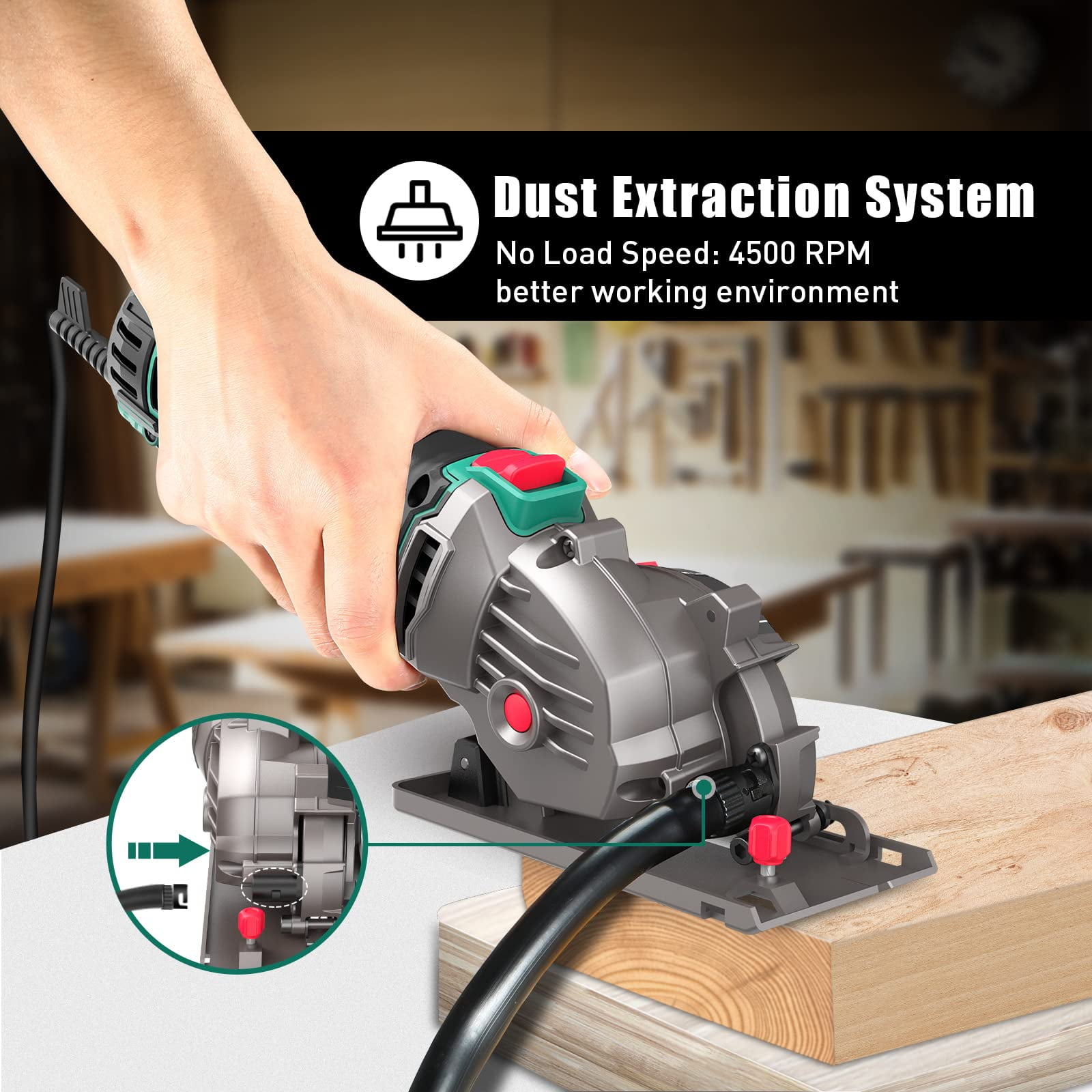 HYCHIKA MS-85C 500W 120V, 4A Corded Electric Other Saw Power Saw