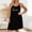 Black, variant on Love Print Moo Moos for Women Nightgown Plus Size Sleep Tank Sleeveless Soft Crew Neck Womens Nightgown L