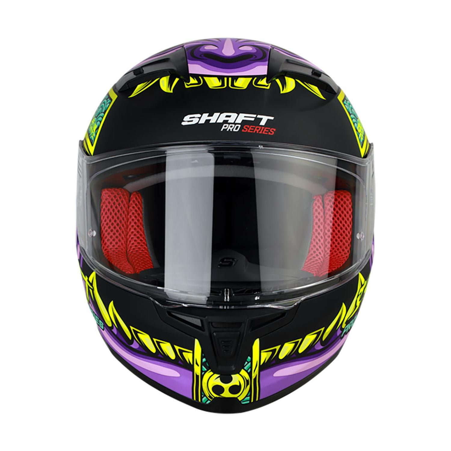 Casco Shaft Sh545 Morado Negro Mate Ran Cerrado purpura M SHAFT SH545 Walmart en linea