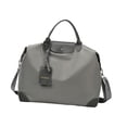 thumbnail image 4 of Bolsa deportiva para gimnasio, bolsa de fin de semana, bolsa de viaje para acampar, fitness, fin de semana gris, 4 of 9