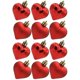 thumbnail image 5 of 12 unids/caja adornos colgantes en forma de corazón bolas de Navidad colgantes para fiesta en casa decoraciones de plástico de Navidad, 5 of 5