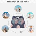 thumbnail image 6 of FORMRS Boys Swim Trunks Quick Dry Mesh Liner Boardshorts Sizes XS-XL, Dark Cubes, 6 of 7