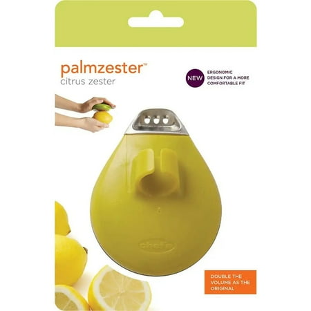 

Chef n PalmZester Citrus Zester for Lemons Limes Oranges Avocado Green