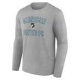 thumbnail image 2 of Men's Gray Minnesota United FC Victory Arch Long Sleeve T-Shirt, 2 of 3