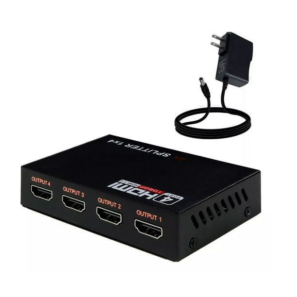 Convertidor Hdmi Splitter Hdmi Entrada Salidas Steren Splitter