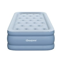 Beautyrest Posture-Lux 15" Twin Size Air Mattress with External Pump, Blow Up Mattress Best for Camping, Guests, and Home - 100% Leak Free, 3-Year Warranty