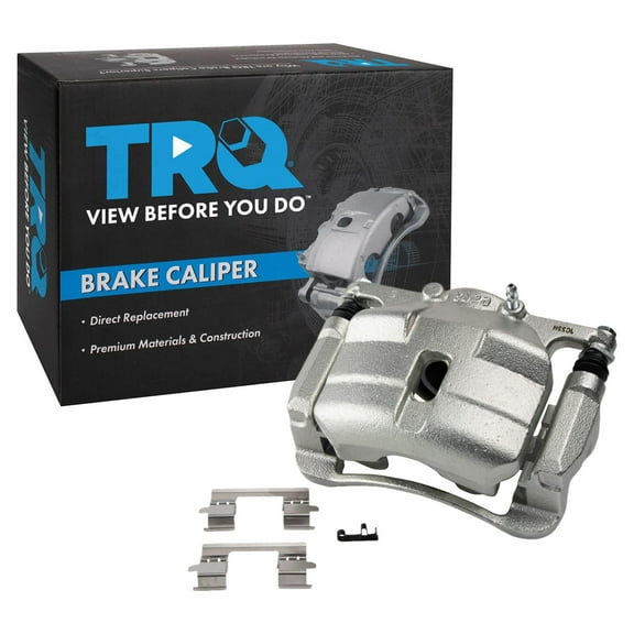 TRQ Front Right Brake Caliper w/Bracket Passenger Side Compatible with 2008-2013 Nissan Rogue 2014-2015 Rogue Select