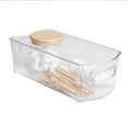 thumbnail image 6 of Mainstays Plastic Laundry Bin Closet Organizer, Clear, 6 of 11