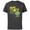 Charcoal, variant on Star Wars Day May the 4th Be With You 2023 Grogu Distressed - Short Sleeve Cotton T-Shirt for Adults - Customized-Black