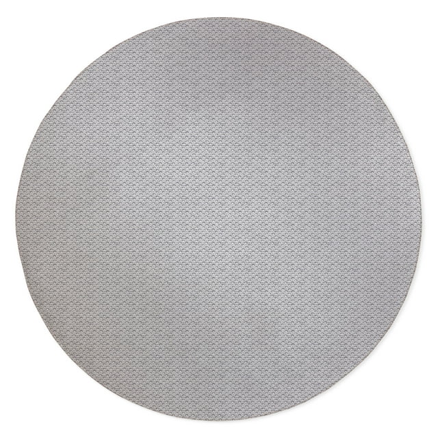 Fish Scales Grey Area Rug by Kavka Designs