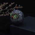 thumbnail image 2 of Estatua Búho Arte Artesanía en Miniatura Figura Lucky Owl Ornament Resin For Home Decoration, 2 of 9