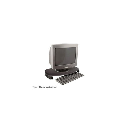 Kantek, KTKMS280B, CRT/LCD Stand with Keyboard Storage, 1 Each, Black