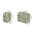 thumbnail image 2 of Plastic Kitchen Organizing Storage Bins with Handles,Fridge Side Door Storage Containers,Refrigerator Organizer Bins Food Fresh Storage Box for Fridge,Counter,Cabinet,Pantry, 2 of 7
