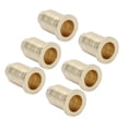 thumbnail image 4 of Casquillos de Hierro Sincero 6 Piezas para Cuerdas de Guitarra Eléctrica Dorado, 4 of 9