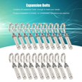 thumbnail image 5 of Stainless Steel M8 Expansion Hook, Set of 20, Shoulder Eye Bolts, Concrete & Brick Wall Anchor Solutions, 5 of 5