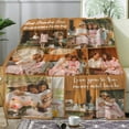 thumbnail image 4 of Best Mom Ever Custom Blanket, Birthday Gifts for Mom from Daughter Son with Pictures, Customized Photo Collage Mother Blankets Wife Birthday Gifts, Personalized Flannel Blanket with Photo as a Gift, 4 of 6