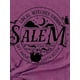 thumbnail image 4 of Halloween SALEM Print T-Shirt, Casual Short Sleeve Top For Spring & Summer, Women's Clothing, 4 of 5