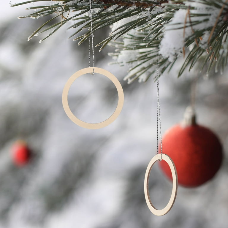Flat wooden rings for crafts deals