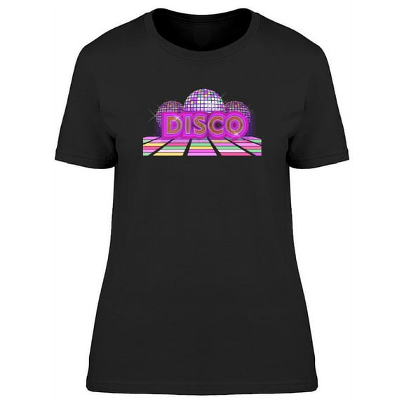 Disco Balls And Stage T-Shirt Women -Image by Shutterstock, Female x-Large