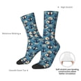 thumbnail image 4 of Vsdgher Anchors Crew Socks for Men & Women, Breathable Casual Athletic Ankle Socks, 4 of 6