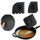 thumbnail image 1 of Juego de raspadores de plástico para limpiar el fondo de ollas ZJT250131209 | Raspador de cocina resistente al calor hasta 114 °C | 3 piezas para cubrir el mango de la olla y cocinar con wok, co, 1 of 5