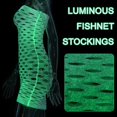 thumbnail image 3 of Glowing Fishnet Socks Perspective Mesh Leggings with The Appeal Dark In J6J4, 3 of 8