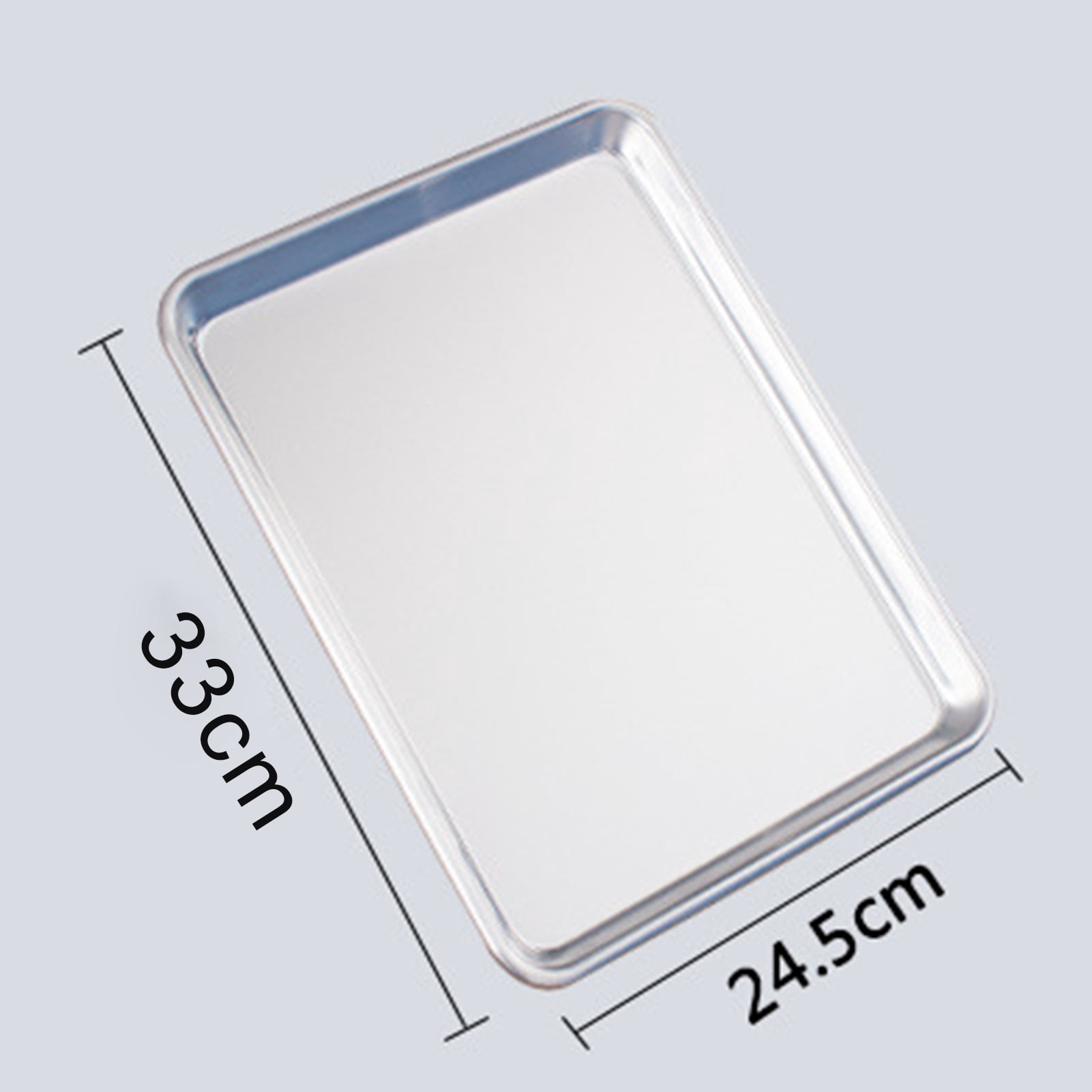 GROFRY Baking Tray Eco-friendly Anti-deform Aluminum Alloy Baking Cookie Sheet for Home