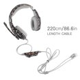 thumbnail image 4 of Game Deep Bass Game Headphone Sound Sobre-Ore Feat Auriculares Con Luz LED Sunnimix Audífonos de juego ABS, 4 of 8