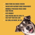 thumbnail image 7 of Muenster Freeze-Dried Chicken Meatball Dog Treats, Limited-Ingredient High-Protein Dog Snacks, Low-Calorie Training Rewards, 4 oz Resealable Pouch, 7 of 7