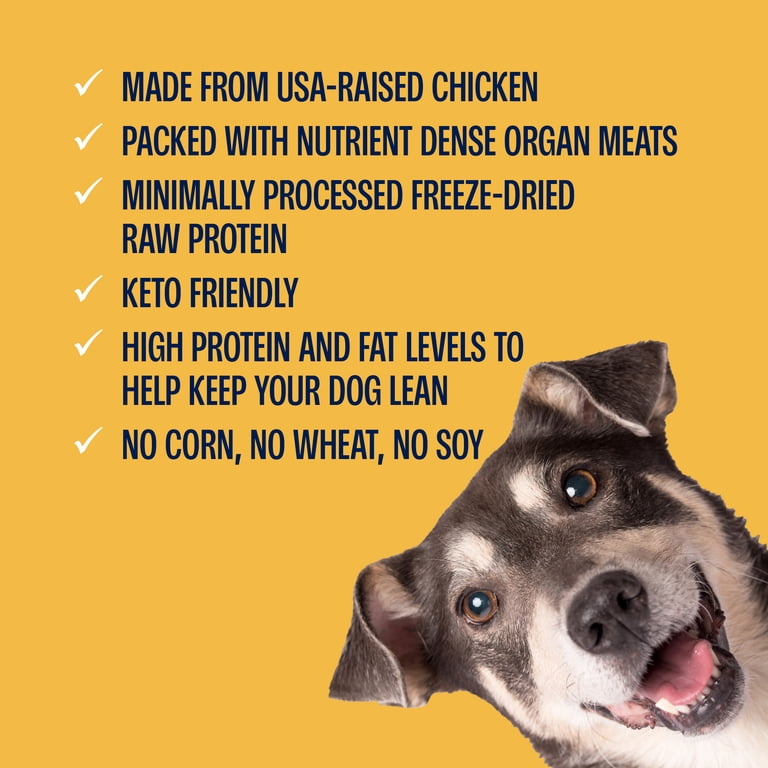 Freeze-Dried Chicken Meatball Dog Treats, 4oz photo 7