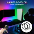thumbnail image 4 of Accesorios de música decorativa CUTICAT 8 colores 400 efectos lámpara de tira RGB para PS5 luz de la lámpara, 4 of 7