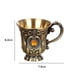 thumbnail image 3 of Copa de Vino JShteea Metal Suministros Creativos Vintage Bar Fiesta Al Aire Libre Castillo, 3 of 6