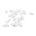 thumbnail image 4 of 30 piezas colgante de perlas resaltado en forma de gota colgante de perlas accesorios para el cabello DIY bolsa de zapatos accesorios para pendientes 10x17mm forma de huevo blanco, 4 of 12