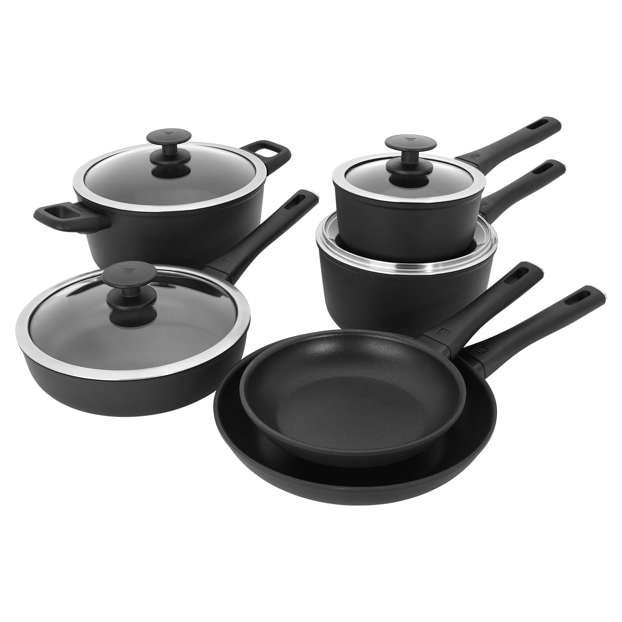 ZWILLING Clad CFX 7-pc Stainless Steel Ceramic Nonstick Cookware
