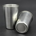 thumbnail image 3 of 4/2Pcs Set 30/70/180/320ml Outdoor Stainless Steel Cups Shots Set Mini Glasses For, 3 of 5