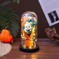 thumbnail image 2 of Halloween Plastic Cover Pumpkin Flower Bouquet Night Light Holiday For Tabletop Party & Home Atmosphere, 2 of 5