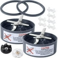 thumbnail image 1 of czcpp-2-Lot de Pièces de Rechange Lame d'Extraction Compatible avec Mixeur 600w Pro 900w, 1 of 4