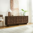 thumbnail image 2 of Knox 71 Inch TV Stand in Walnut, 2 of 11